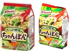 クノール たっぷり野菜のちゃんぽん風スープ 商品写真