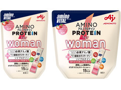 味の素 アミノバイタル アミノプロテイン for woman ストロベリー味 商品写真