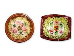 サークルKサンクス ルベッタ 生パスタ 海老と彩り野菜の玉子クリーム 商品写真