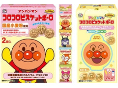 不二家 アンパンマンコロコロビスケットボーロ 商品写真