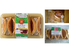 ヤマザキ PREMIUM SWEETS ふんわりワッフル チョコ 北海道産生クリーム使用 商品写真