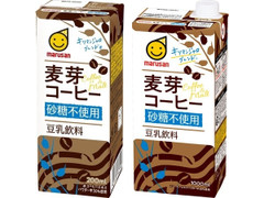 マルサン 豆乳飲料 麦芽コーヒー 砂糖不使用 商品写真