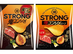 湖池屋 STRONG ポテトチップス 鬼コンソメビーフ 商品写真