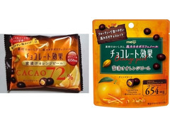 明治 チョコレート効果 カカオ72％ 蜜漬けオレンジピール 商品写真