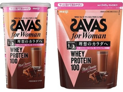 ザバス フォーウーマン ホエイプロテイン100 ミルクショコラ風味