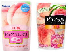 カバヤ ピュアラルグミ 白桃