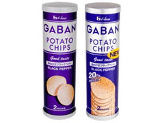 GABAN ポテトチップス あらびきブラックペパー