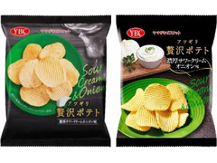 YBC アツギリ贅沢ポテト 濃厚サワークリームオニオン味 商品写真