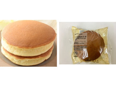 ローソン ふわふわホットケーキ メープル＆発酵バター入りマーガリン 商品写真