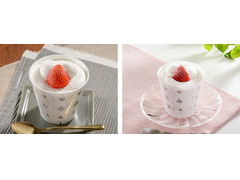 ローソン CUPKE とろけるクリームの苺ショート 商品写真