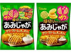 東ハト あみじゃが サワークリーム＆オニオン味 商品写真