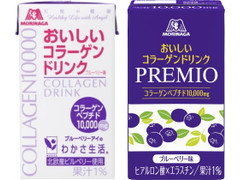 森永製菓 おいしいコラーゲンドリンク ブルーベリー味 商品写真