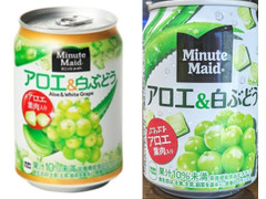 コカ・コーラ ミニッツメイド アロエ＆白ぶどう 商品写真