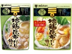 ミツカン 〆まで美味しい 地鶏昆布だし鍋つゆミニパック 商品写真