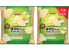 イオン トップバリュ ベストプライス 厚切りカット ポテトチップス サワークリームオニオン味 商品写真