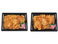 ミニストップ 親子チキンカツ重 大麦入り 商品写真