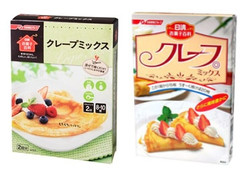 日清 お菓子百科 クレープミックス 商品写真