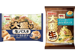 マ・マー 大盛り生パスタ クリーミーカルボナーラ