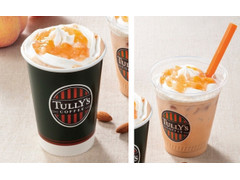 タリーズコーヒー ＆TEA 桃と杏のロイヤルアーモンドミルクティー ICED 商品写真