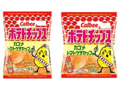 カルビー ポテトチップス カゴメトマトケチャップ味 商品写真