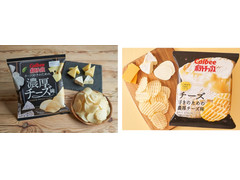 カルビー ポテトチップス チーズ好きのための濃厚チーズ味 商品写真