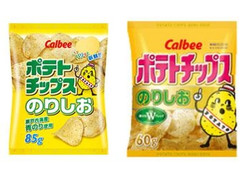 カルビー ポテトチップス のりしお 東日本版 商品写真