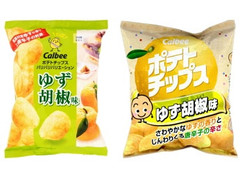 カルビー ポテトチップス ゆず胡椒味 商品写真