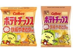 カルビー ポテトチップス 鉄板やきとり味 商品写真