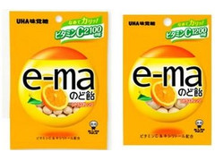 UHA味覚糖 e‐maのど飴 シトラスオレンジ 商品写真