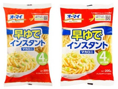 オーマイ 早ゆでインスタントマカロニ 商品写真