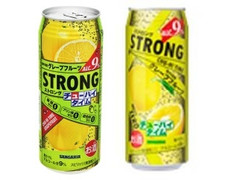 サンガリア ストロングチューハイ タイムゼロ グレープフルーツ 商品写真