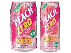 サンガリア 糖類ゼロ ピーチサワー 商品写真