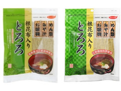 日東海藻 根昆布入りとろろ 商品写真