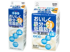 らくれん おいしく鉄分＋Ca低脂肪乳 商品写真