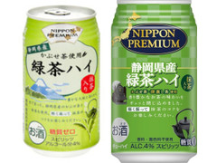 合同酒精 NIPPON PREMIUM 緑茶ハイ 商品写真
