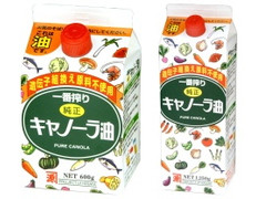 平田産業 一番搾り純正キャノーラ油 商品写真