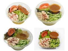 セブン-イレブン ごまダレで食べる蒸し鶏ラーメンサラダ