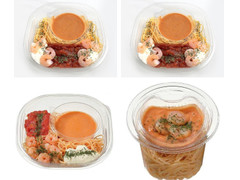 セブン-イレブン 冷製パスタ海老のトマトクリーム 商品写真