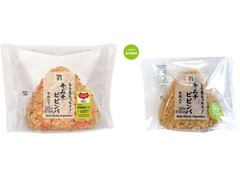 セブン-イレブン もち麦もっちり！牛焼肉キムチビビンバおむすび 商品写真