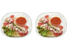 セブン-イレブン トマトと生ハムとチーズの冷製パスタ 商品写真