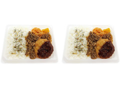 セブン-イレブン 肉盛弁当 メンチかつ・牛焼肉・たれ唐揚げ 商品写真