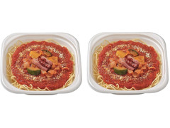 セブン-イレブン グリル野菜とベーコンのピリ辛トマトパスタ 商品写真