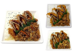 セブン-イレブン 豚焼肉とチキンカツのW弁当 商品写真