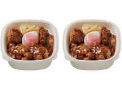 セブン-イレブン やみつきニンニク醤油の温玉唐揚げ丼 商品写真