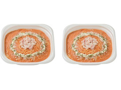 セブン-イレブン 本ズワイ蟹をのせたトマトクリームパスタ 商品写真