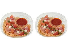セブン-イレブン 冷製パスタ トマトと生ハムとチーズ 商品写真