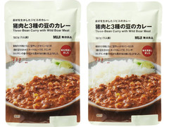 無印良品 素材を生かしたジビエのカレー猪肉と3種の豆のカレー 商品写真