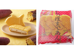 シャトレーゼ 和菓子アイス たい焼き最中スイートポテト しっぽまであん 商品写真