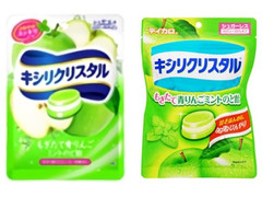 モンデリーズ キシリクリスタル もぎたて青りんごミントのど飴 商品写真