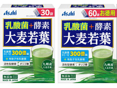 アサヒ 乳酸菌＋酵素 大麦若葉 商品写真